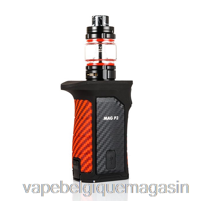 Vape Belgique Smok Mag P3 230w & Tfv16 Starter Kit Noir/rouge
